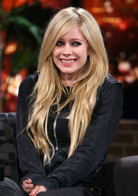 Avril Lavigne .